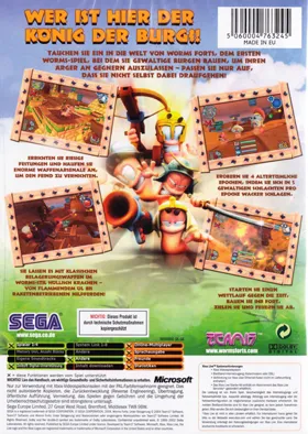 Worms Forts Under Siege (USA) box cover back